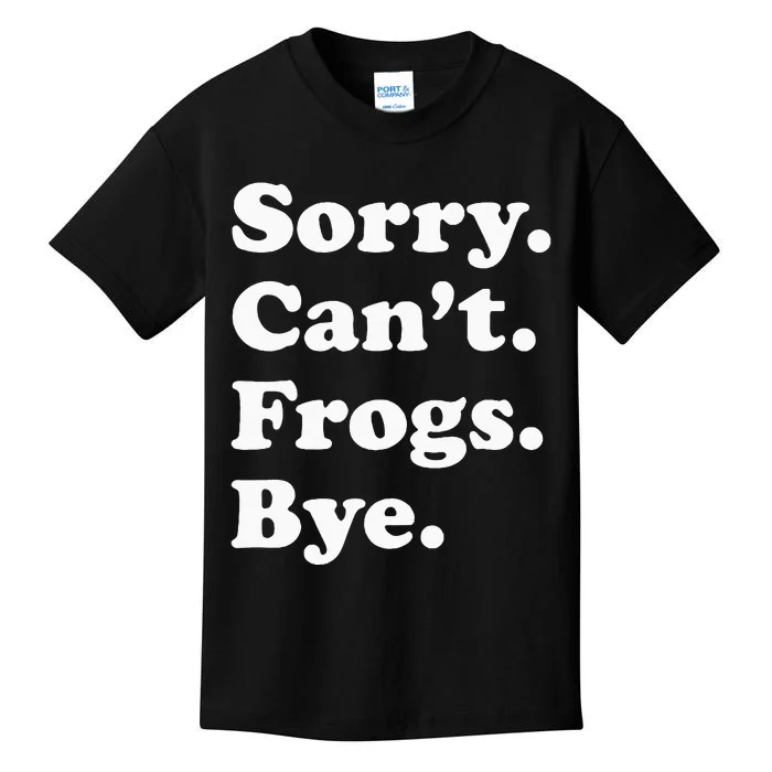 Funny Frog Gift For Men Women Kids T-Shirt