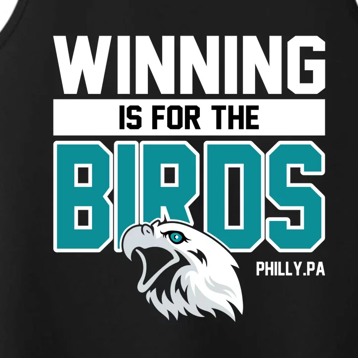 Football Fan Gear | Winning Is For The Birds Performance Tank