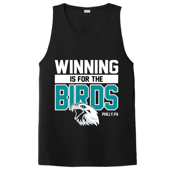 Football Fan Gear | Winning Is For The Birds Performance Tank