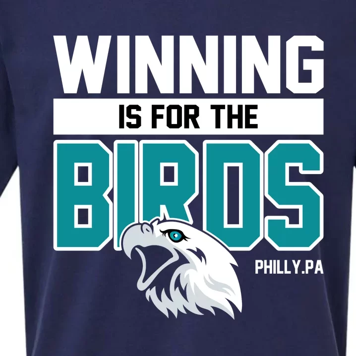 Football Fan Gear | Winning Is For The Birds Sueded Cloud Jersey T-Shirt