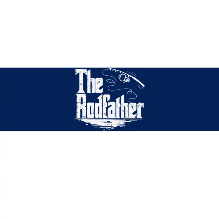 Funny Fishing Gift The Rodfather Bumper Sticker