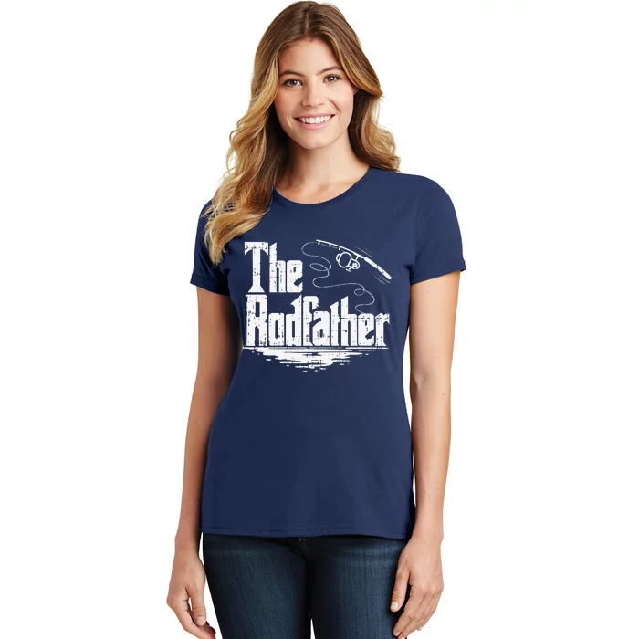 Funny Fishing Gift The Rodfather Women's T-Shirt