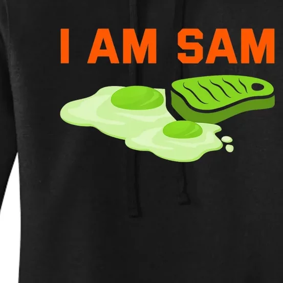 Funny Fried Green Ham And Eggs Days I Am Sam Women's Pullover Hoodie