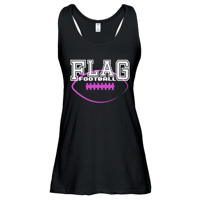 Flag Football Girl Player Team Ladies Essential Flowy Tank