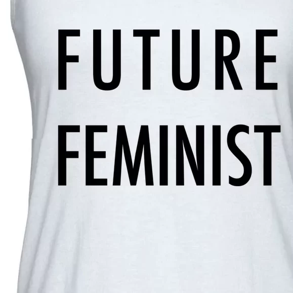 Future Feminist Gift Women Ladies Essential Flowy Tank