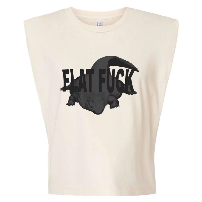 Flat Fuck Gators Garment-Dyed Women's Muscle Tee