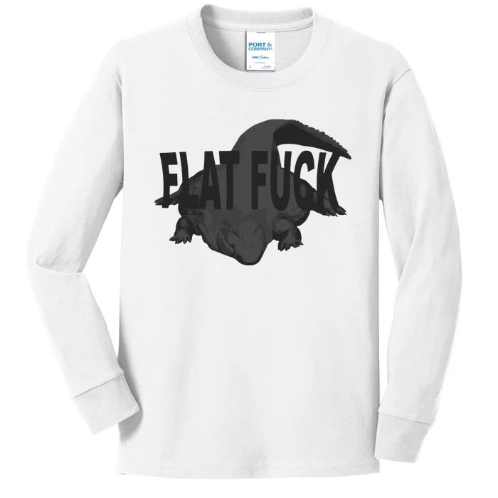 Flat Fuck Gators Kids Long Sleeve Shirt