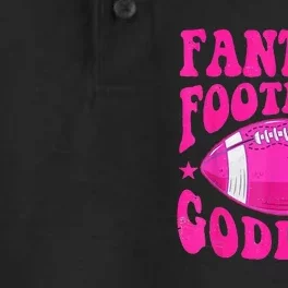 Fantasy Football Goddess Cute Draft Party Dry Zone Grid Performance Polo