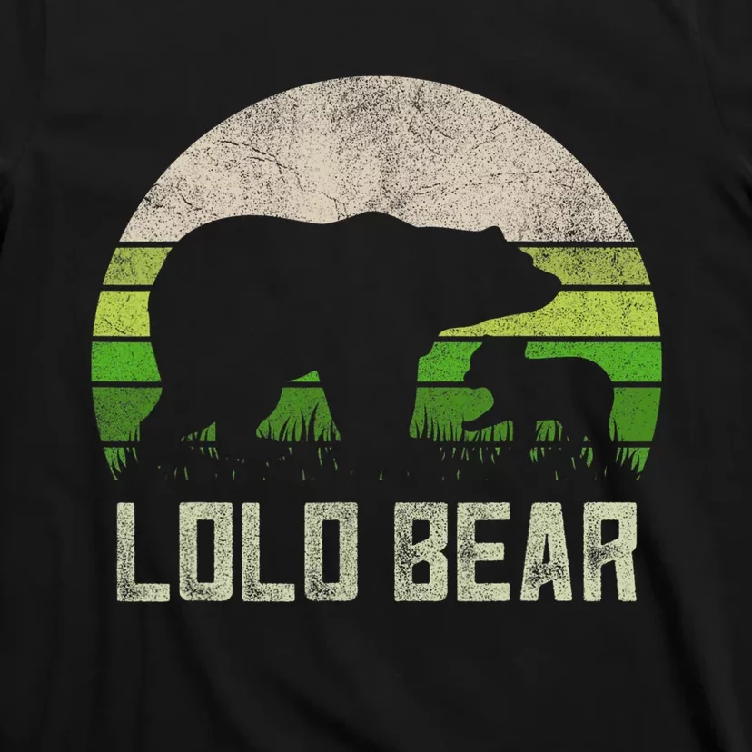 Funny Filipino Grandpa From Grandkids Cub Lolo Bear T-Shirt