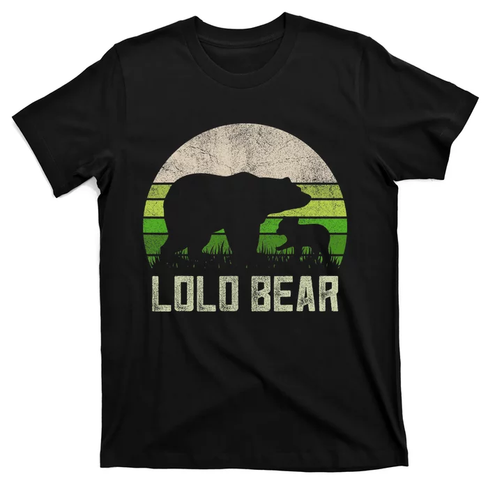 Funny Filipino Grandpa From Grandkids Cub Lolo Bear T-Shirt