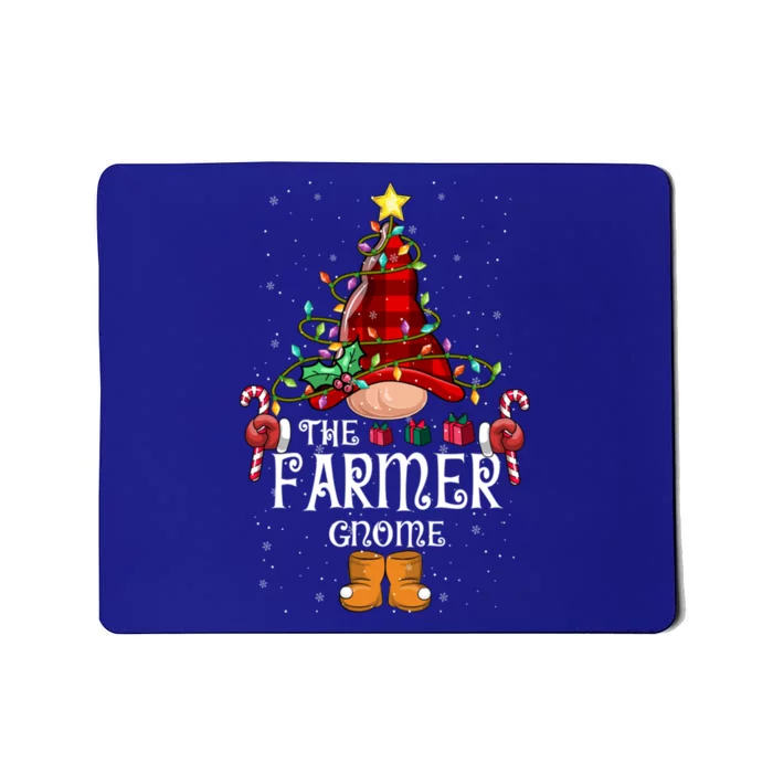 Funny Farmer Gnome Christmas Gnome Matching Family Group Great Gift Mousepad