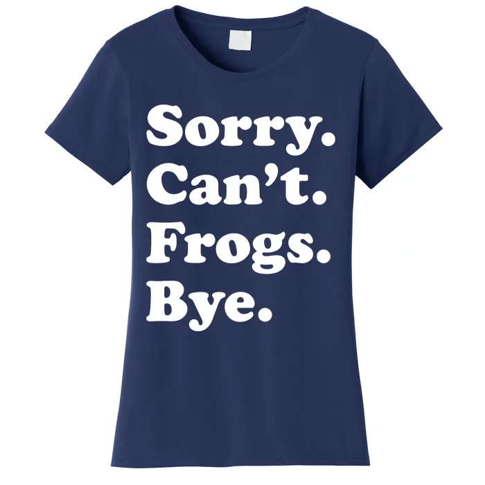 Funny Frog Gift For Women's T-Shirt