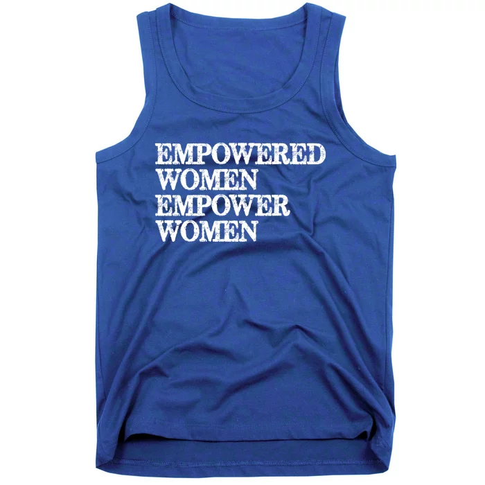 Feminist Funny Gift Funny Gift Empowered Empower Feminism Gift Tank Top