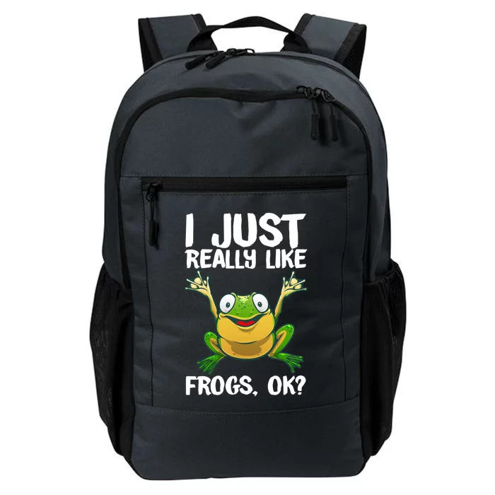 Funny Frog Gift Cool Tadpole Frog Lover Cool Gift Daily Commute Backpack