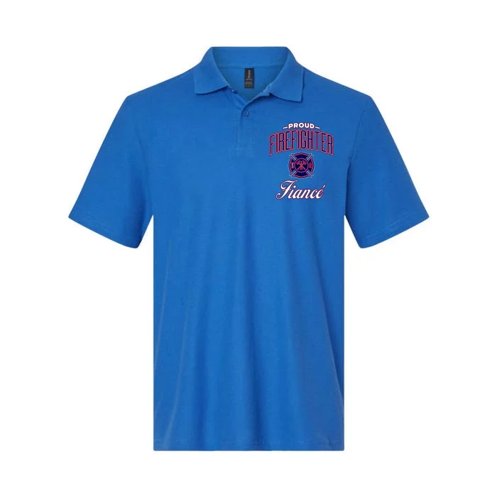 Firefighter Fiance Gift And Softstyle Adult Sport Polo