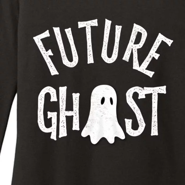 Funny Future Ghost Halloween Scary Costume For And Adults Cute Gift Womens CVC Long Sleeve Shirt