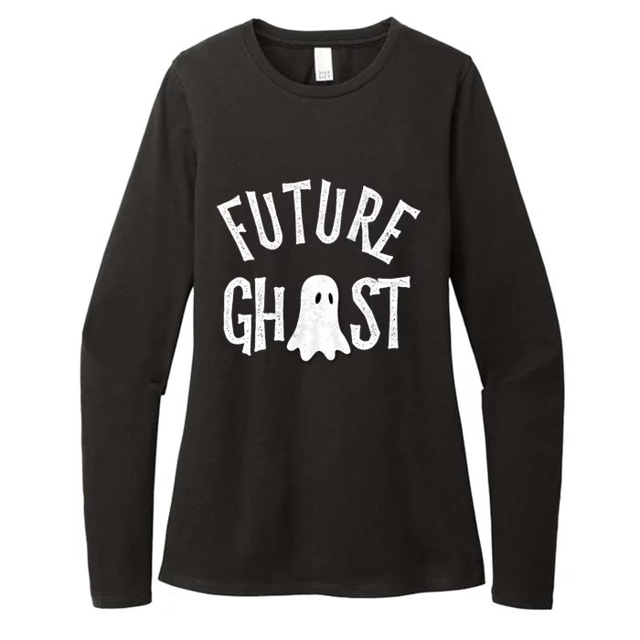 Funny Future Ghost Halloween Scary Costume For And Adults Cute Gift Womens CVC Long Sleeve Shirt