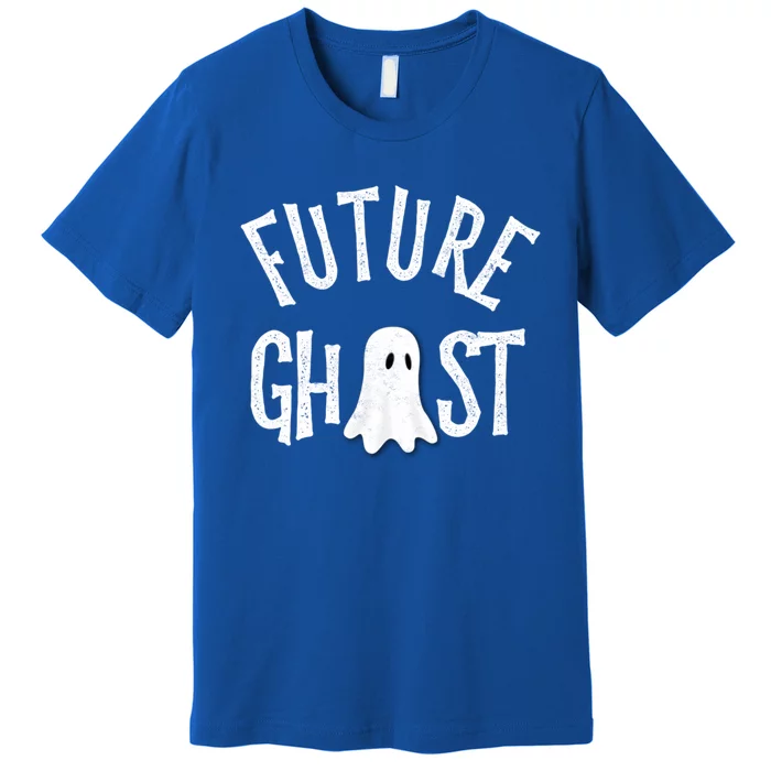 Funny Future Ghost Halloween Scary Costume For And Adults Cute Gift Premium T-Shirt