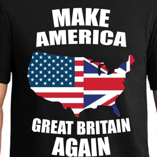 Funny Flag Gift Cute Gift Make America Great Britain Again Gift Pajama Set