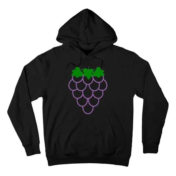 Funny Fruit Grapes Halloween Costume Kids Men Women Hoodie