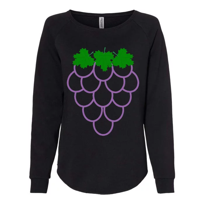 Funny Fruit Grapes Halloween Costume Kids Men Women Womens California Wash Sweatshirt