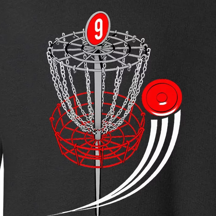 Frolf Frisbee Golf T Disc Golf Goal Toddler Sweatshirt