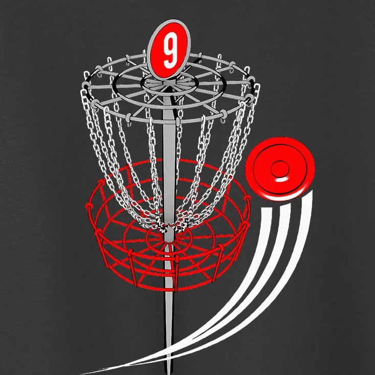 Frolf Frisbee Golf T Disc Golf Goal Toddler T-Shirt