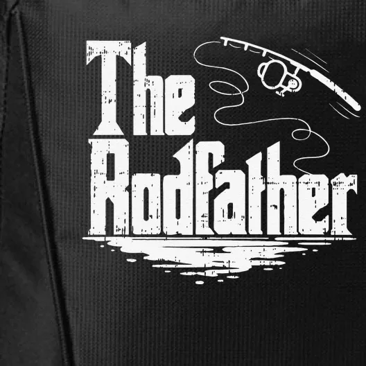 Funny Fishing Gift The Rodfather City Backpack