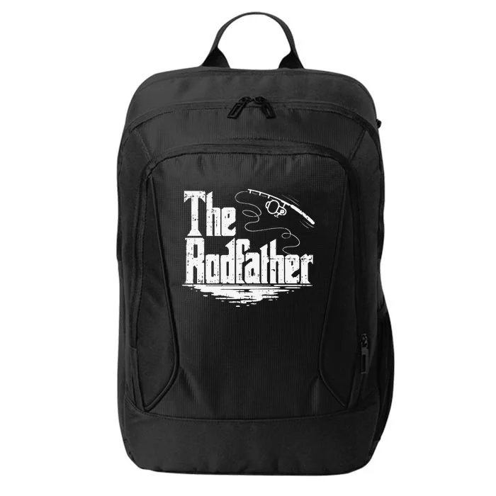 Funny Fishing Gift The Rodfather City Backpack