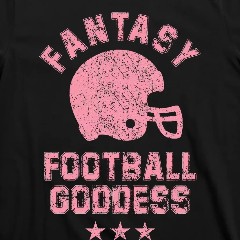 Fantasy Football Goddess Fantasy Football Draft Party T-Shirt