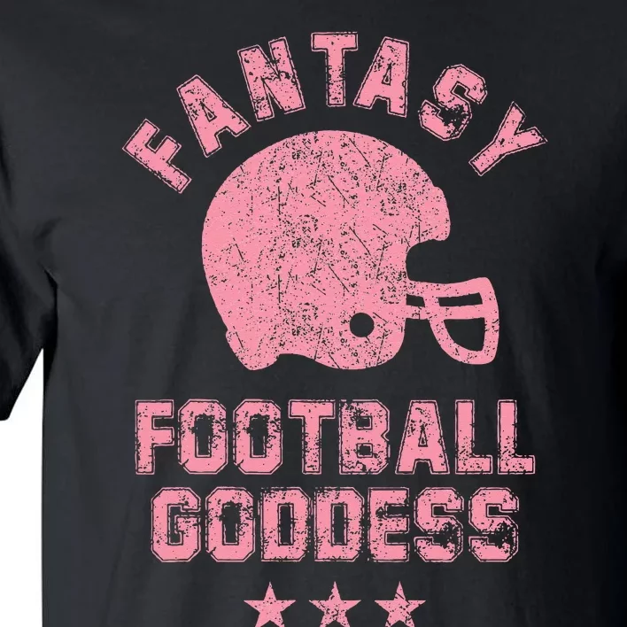 Fantasy Football Goddess Fantasy Football Draft Party Tall T-Shirt