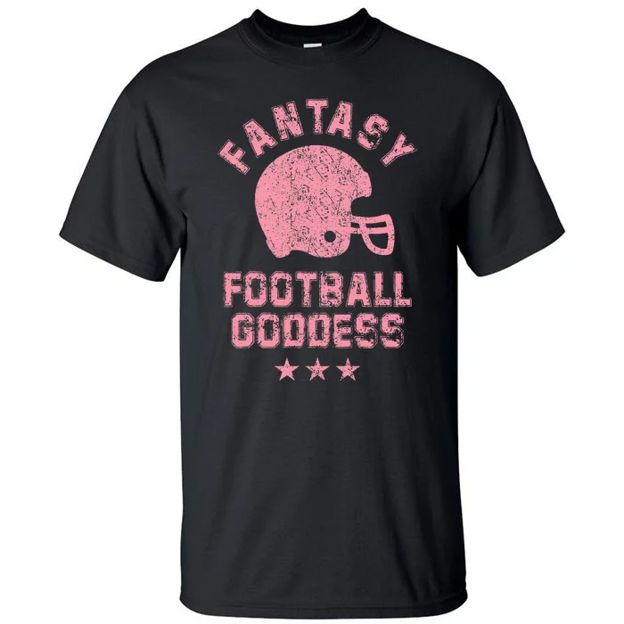 Fantasy Football Goddess Fantasy Football Draft Party Tall T-Shirt