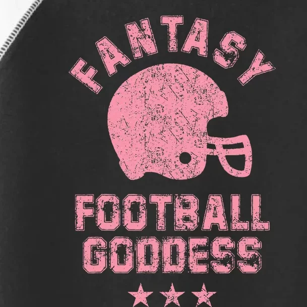 Fantasy Football Goddess Fantasy Football Draft Party Toddler Fine Jersey T-Shirt