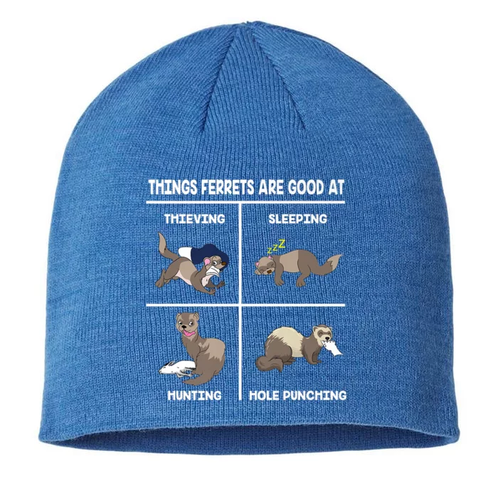 Ferret Ferret Gift Ideas Gift 8 1/2in Sustainable Knit Beanie