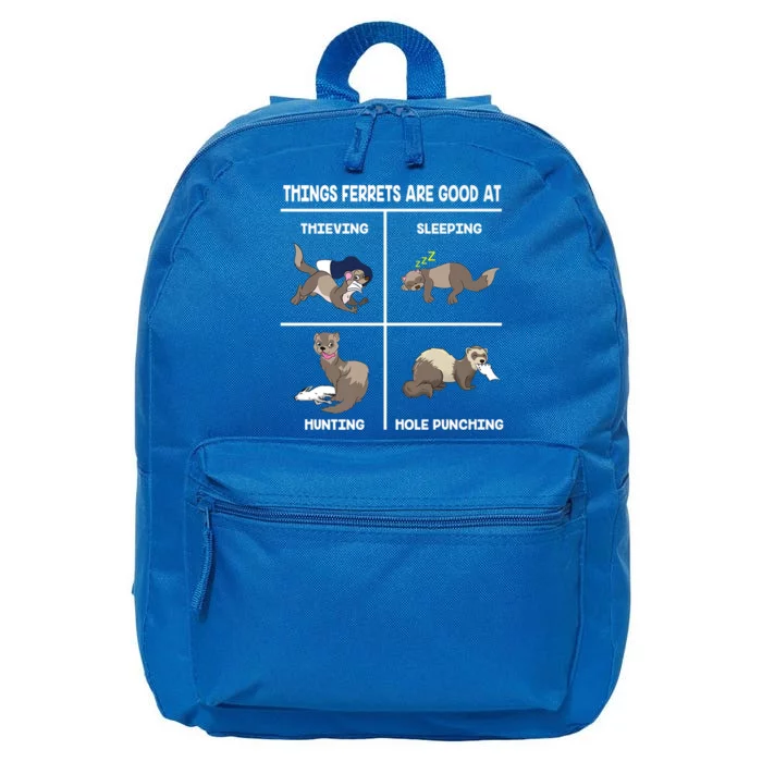 Ferret Ferret Gift Ideas Gift 16 in Basic Backpack