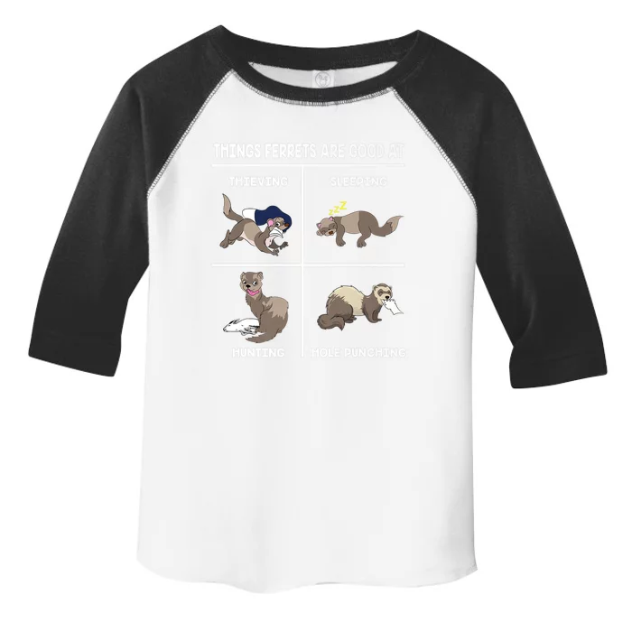 Ferret Ferret Gift Ideas Gift Toddler Fine Jersey T-Shirt