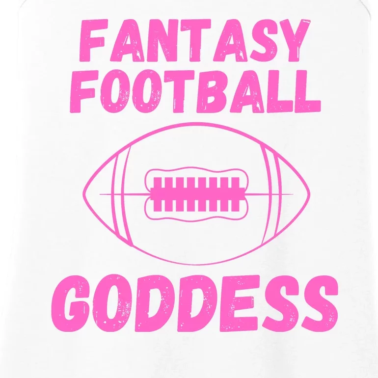 Fantasy Football Goddess, Funny Fantasy Football Funny Draft Ladies Essential Tank