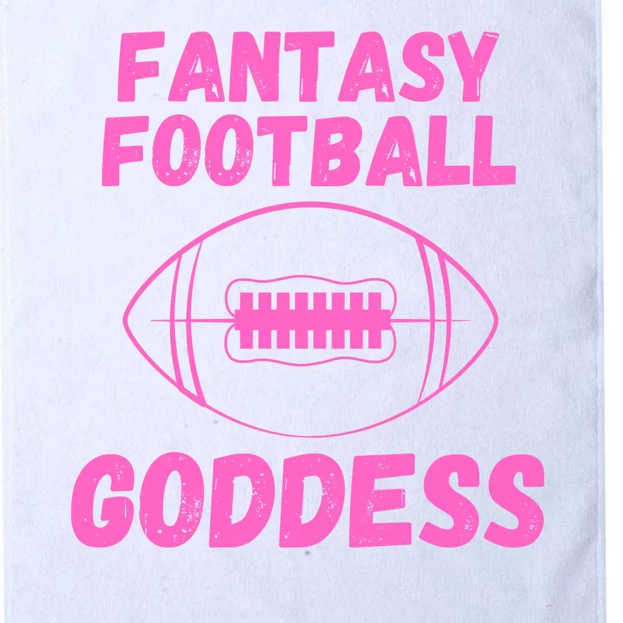 Fantasy Football Goddess, Funny Fantasy Football Funny Draft Platinum Collection Golf Towel