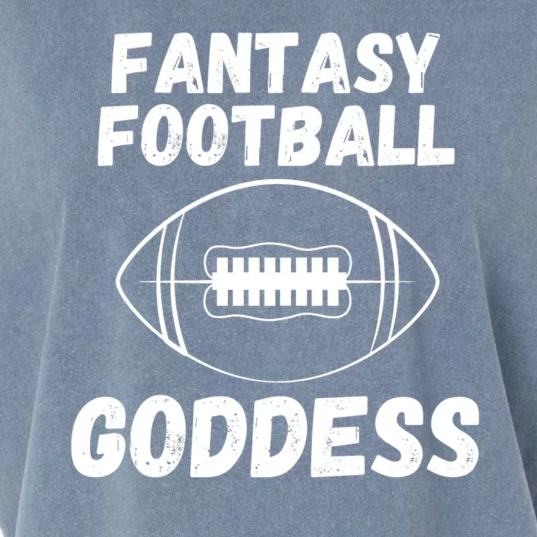 Fantasy Football Guru, The Fantasy Football Goddess Is Here Garment-Dyed Women's Muscle Tee