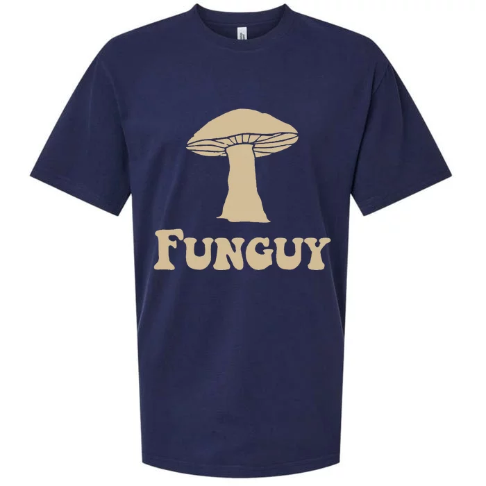 Fungi Fun Guy Funny Mushroom Lover Sueded Cloud Jersey T-Shirt