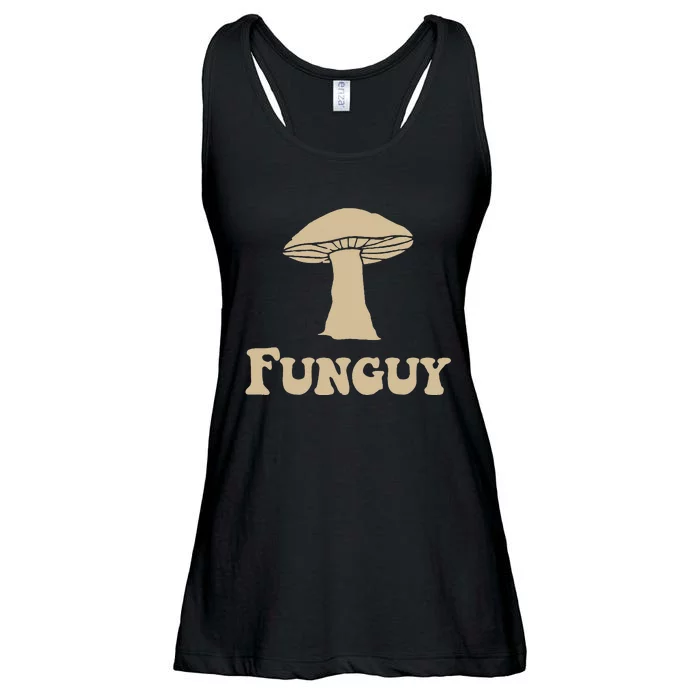 Fungi Fun Guy Funny Mushroom Lover Ladies Essential Flowy Tank