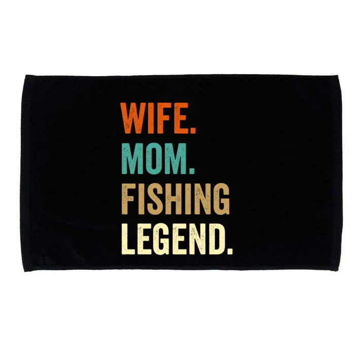 Fishing Funny Gift For Wife Mom Gift Gift Microfiber Hand Towel