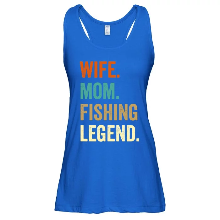 Fishing Funny Gift For Wife Mom Gift Gift Ladies Essential Flowy Tank