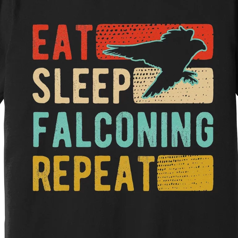 Falconry Falcon Hawk Clothes Peregrine Falcon Premium T-Shirt