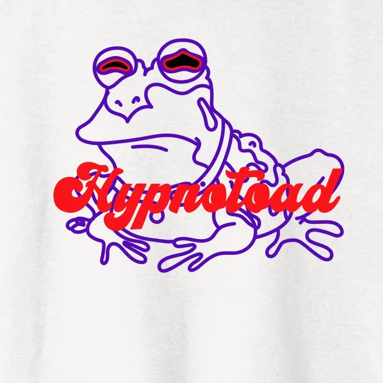 Funny Frog Hypnotoad Women's Crop Top Tee