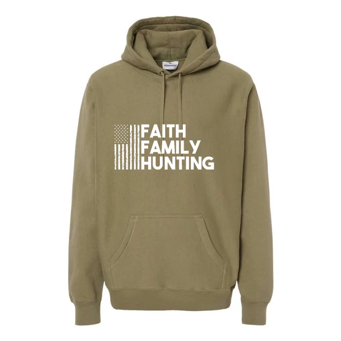 Faith Family Hunting Premium Hoodie