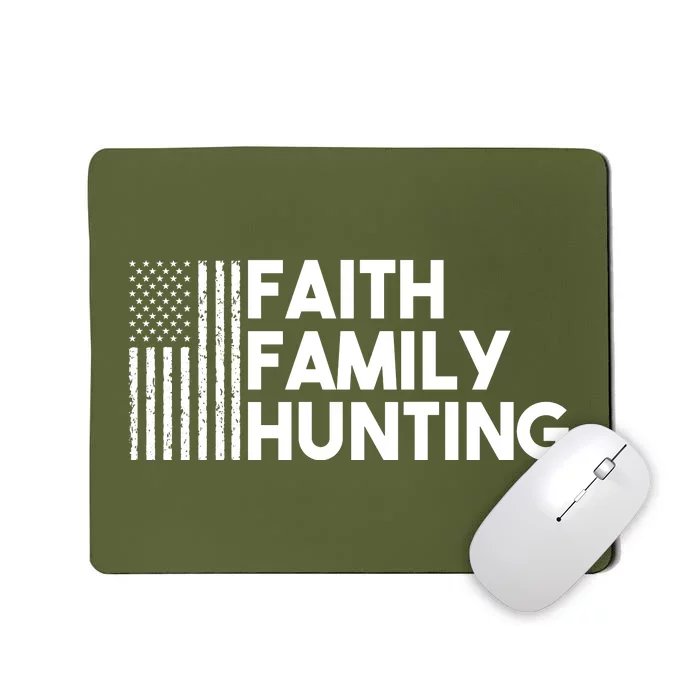 Faith Family Hunting Mousepad