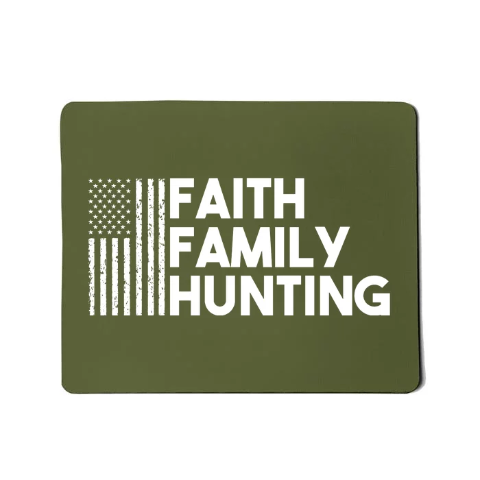 Faith Family Hunting Mousepad