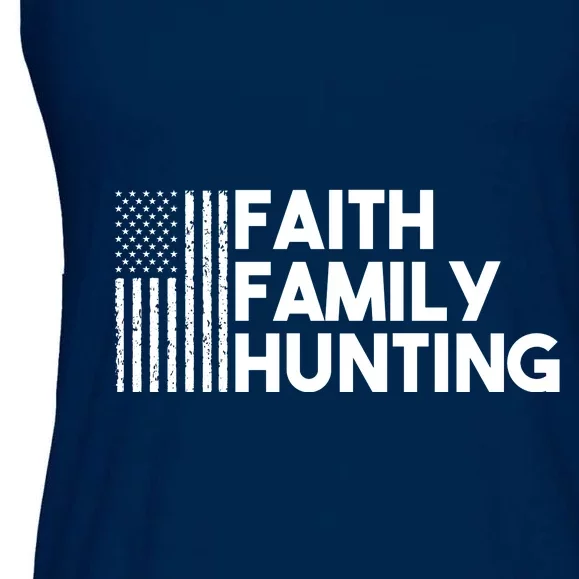 Faith Family Hunting Ladies Essential Flowy Tank