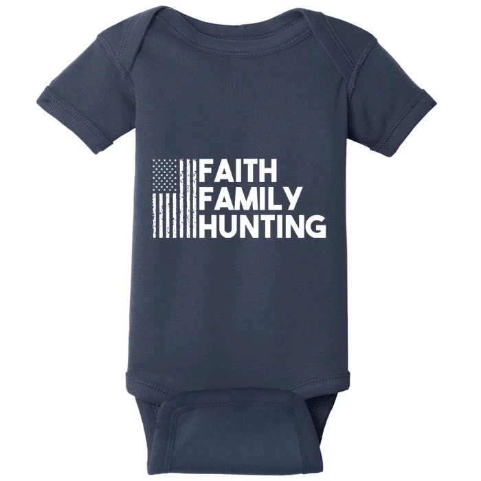 Faith Family Hunting Baby Bodysuit